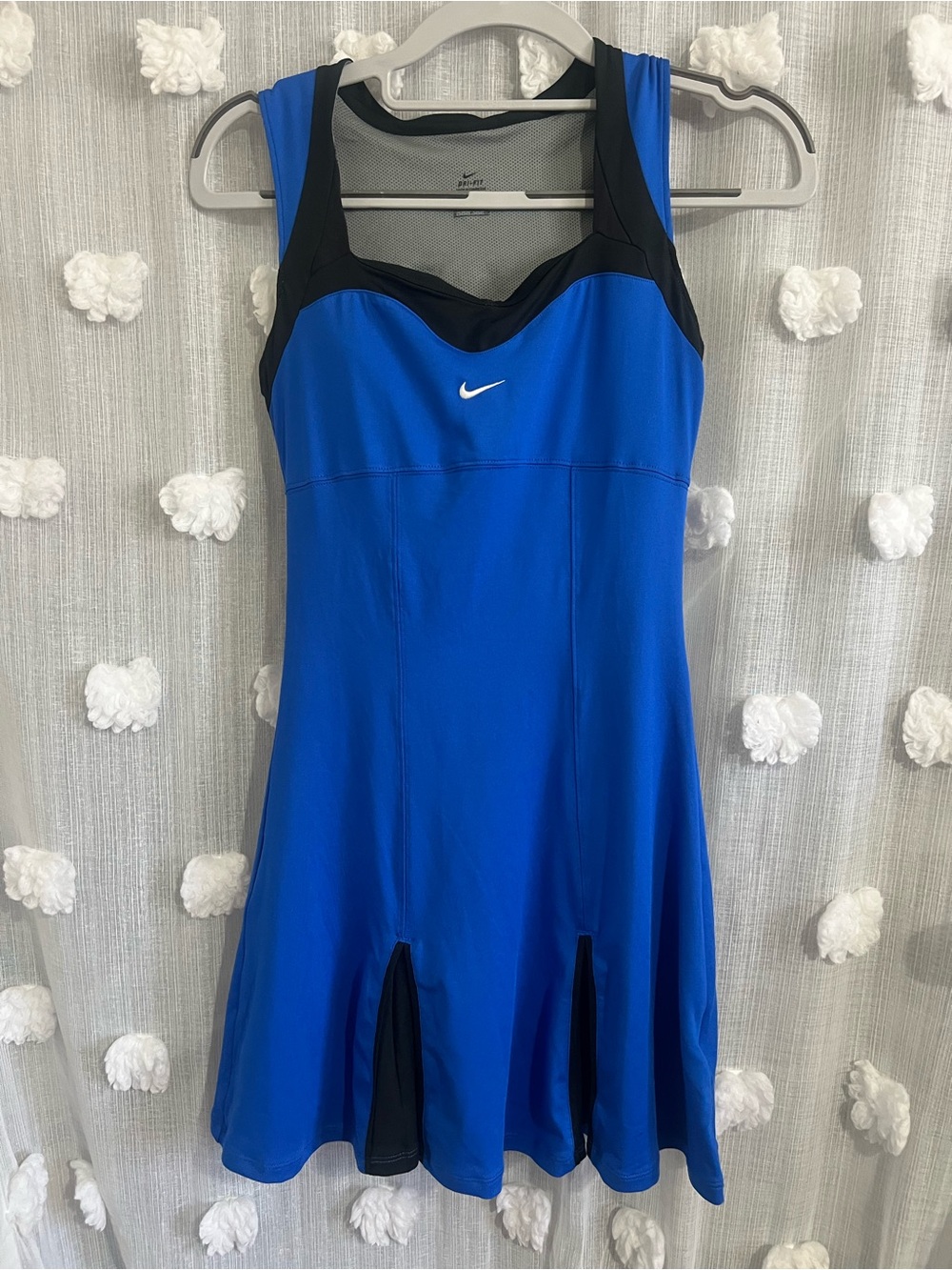 Nike tennis 2011 Serena Williams US Open Match-Worn Blue Dress